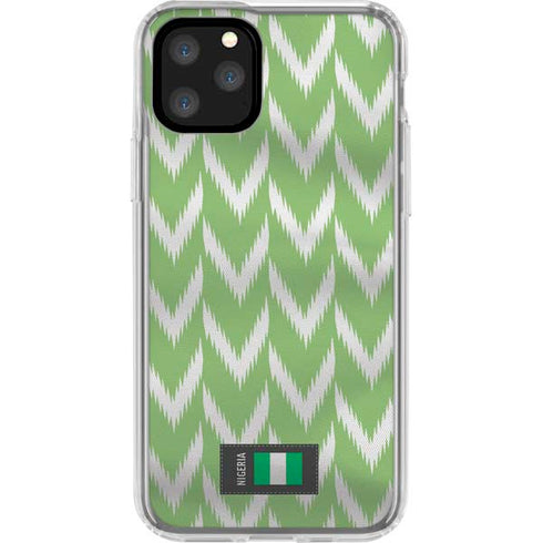 Nigeria Soccer Flag iPhone 11 Pro Clear Case